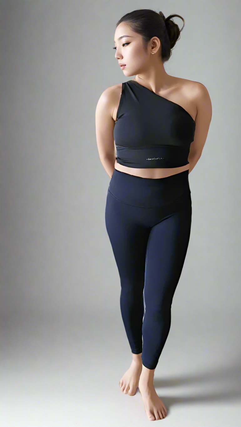 Body Shaping Sports Leggings (Small Logo)