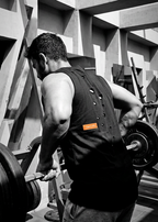 Bullet Tank - Torn Muscle Shirt for Men (Cotton)