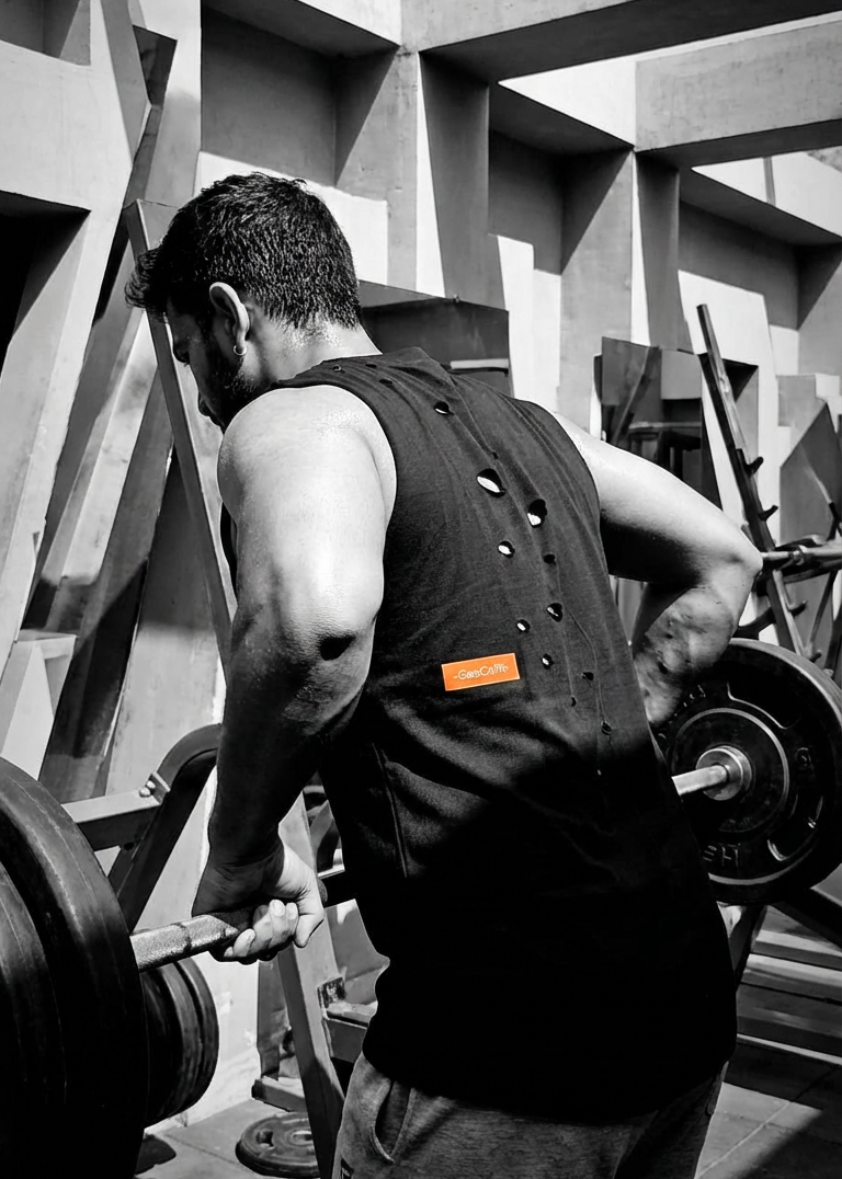 Bullet Tank - Torn Muscle Shirt for Men (Cotton)