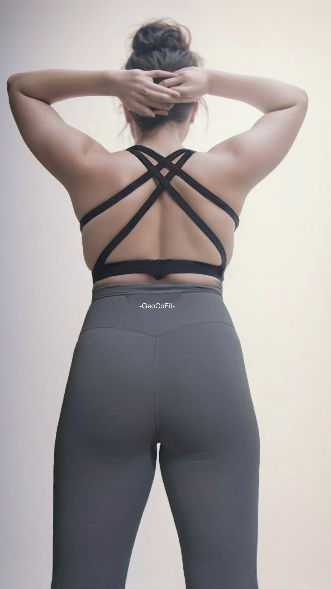 Body Shaping Sports Leggings (Small Logo)