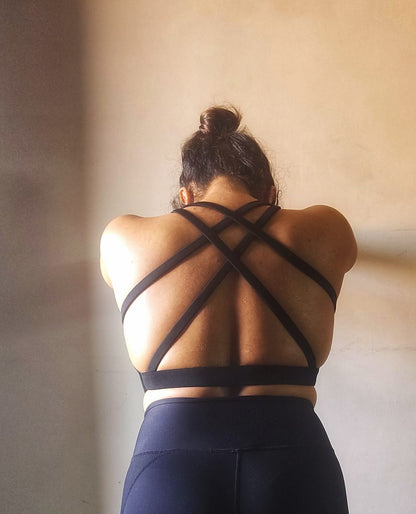 Cross Back Sports Bra/Top