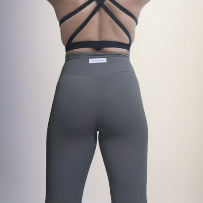 Body Shaping Sports Leggings (Wide Logo)