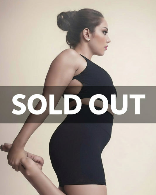 High-Waisted Hip-Lifting Sports Shorts (Small Logo)