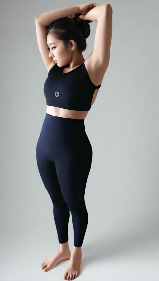 Body Shaping Sports Leggings (Small Logo)